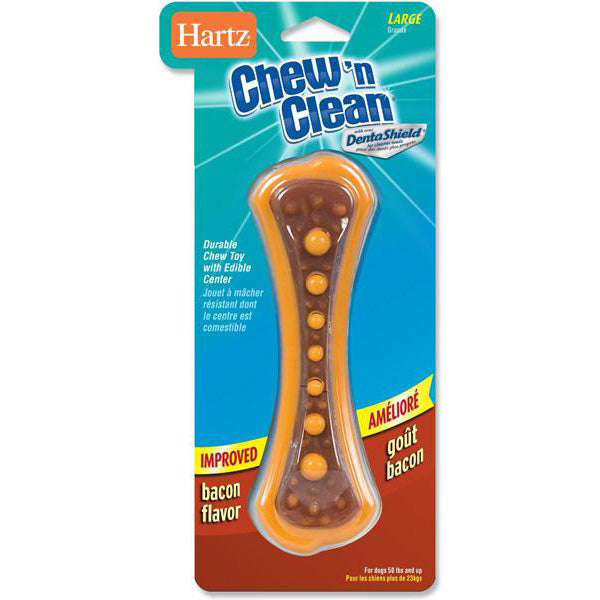 HARTZ Chew 'N Clean Dental Duo Dog Chew and Toy Large