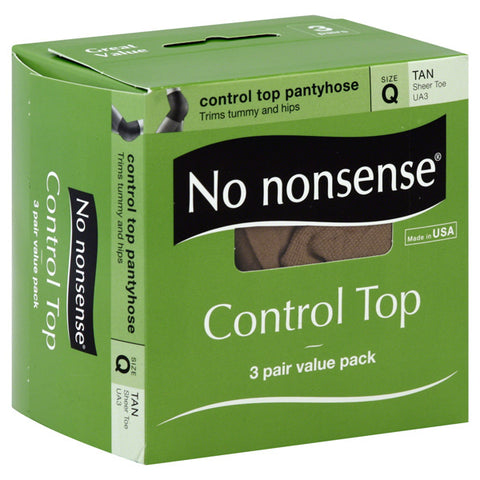 NO NONSENSE - Control Top Pantyhose Size Q Tan