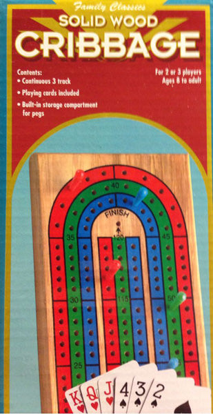 PRESSMAN - Folding Cribbage with Cards