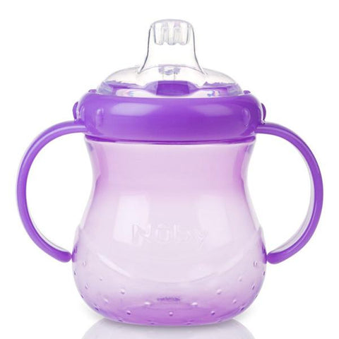 NUBY - Two-Handle No-Spill Grip N' Sip Cup with Soft Spout