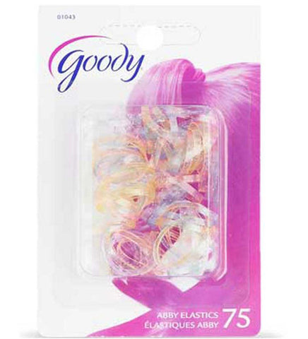 GOODY - Womens Classic Mini Glitter Polyband Elastics Assorted Colors