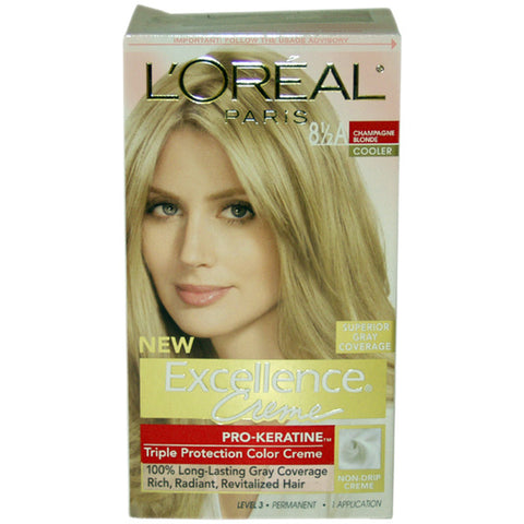 L'OREAL - Excellence Color Creme  8.5A Champagne Blonde