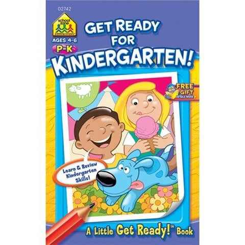 SCHOOL ZONE - Get Ready for Kindergarten Workbook