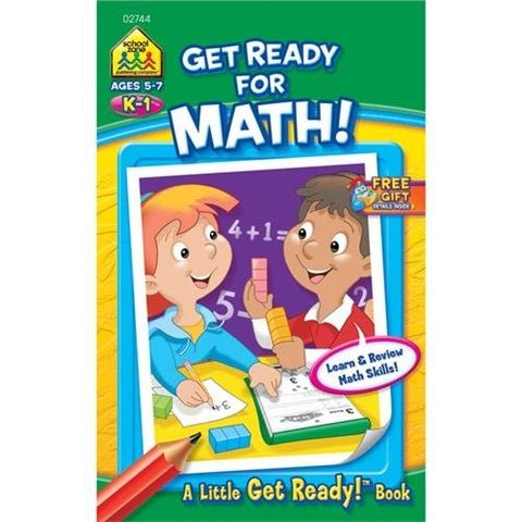 SCHOOL ZONE - Get Ready for Math Workbook