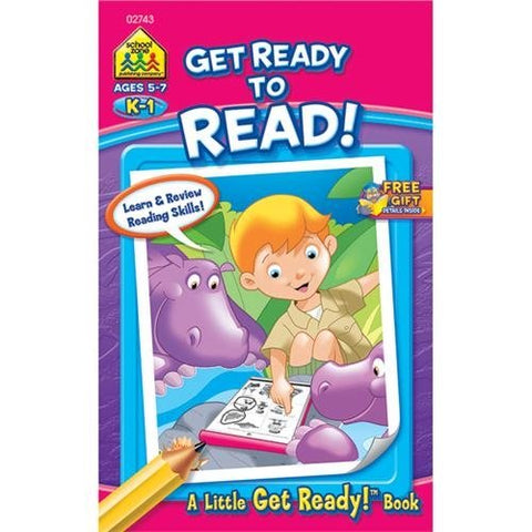 SCHOOL ZONE - Get Ready To Read Workbook