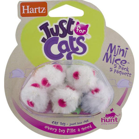 HARTZ - Just for Cats Mini Mice Cat Toy