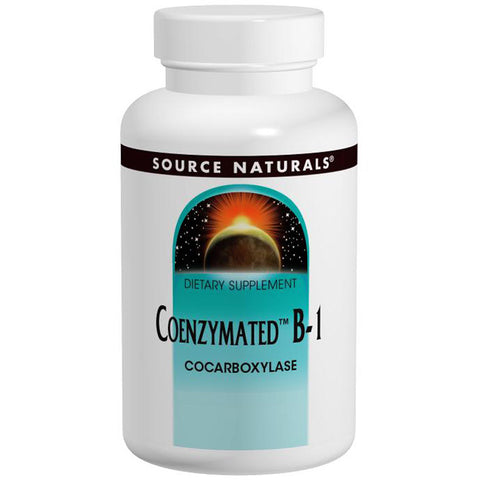 SOURCE NATURALS - Coenzymated B-1 Peppermint Lozenge