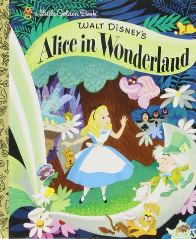 GOLDEN BOOKS - Walt Disney's Alice in Wonderland