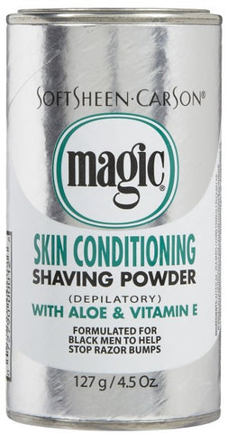 BEAUTY ENTERPRISES - Magic Skin Conditioning Shaving Powder Platinum