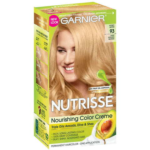 GARNIER - Nutrisse Nourishing Color Creme 93 Light Golden Blonde