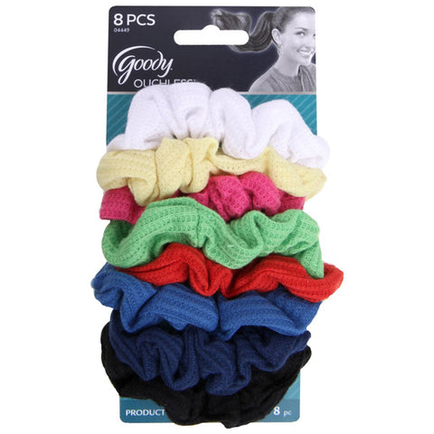 GOODY - Ouchless Ribbed Hair Scrunchies/Wraps