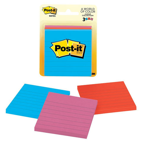 POST IT - 3 in x 3 in Jaipur Collection Lined