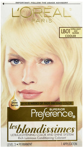 L'OREAL - Superior Preference Les Blondissimes LB01 Extra Light Ash Blonde