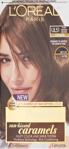 L'OREAL - Superior Preference Hair Color UL51 Hi-Lift Natural Brown