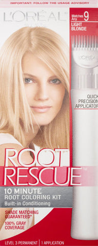 L'OREAL - Root Rescue Hair Color 9 Light Blonde