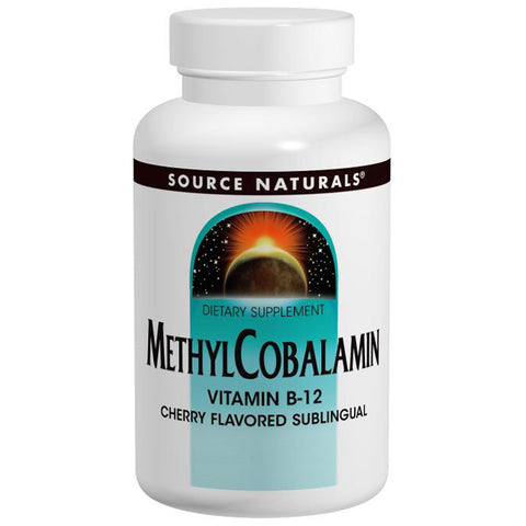 SOURCE NATURALS - MethylCobalamin 5 mg Cherry Lozenge