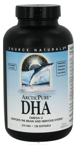 Source Naturals ArcticPure DHA Omega 3 275 mg