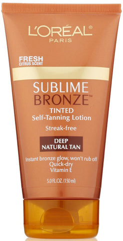 L'OREAL - Sublime Bronze Self-Tanning Lotion Deep Natural Tan