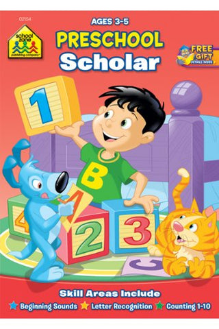 SCHOOL ZONE - Preschool Scholar Workbook