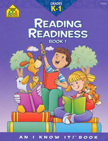 SCHOOL ZONE - Reading Readiness K-1 Book 1 Workbook