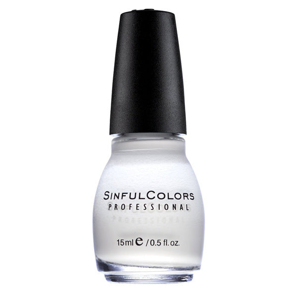 SINFUL COLORS - Professional Nail Polish #101 Snow Me White