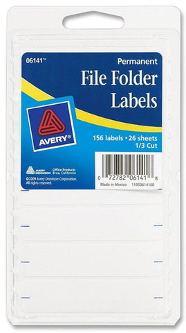AVERY - Products File Folder Labels White