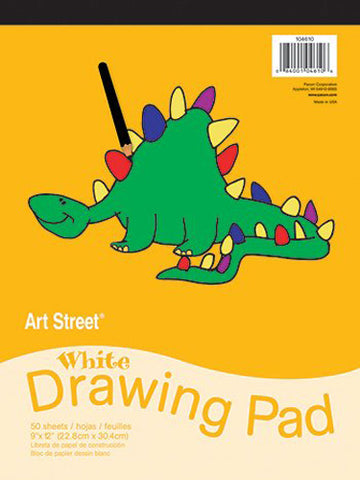 PACON - White Drawing Pad