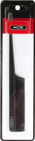 ACE - Classic Tail Comb 8" Black