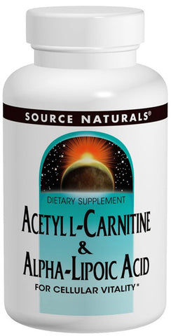 Source Naturals Acetyl L Carnitine Alpha Lipoic Acid