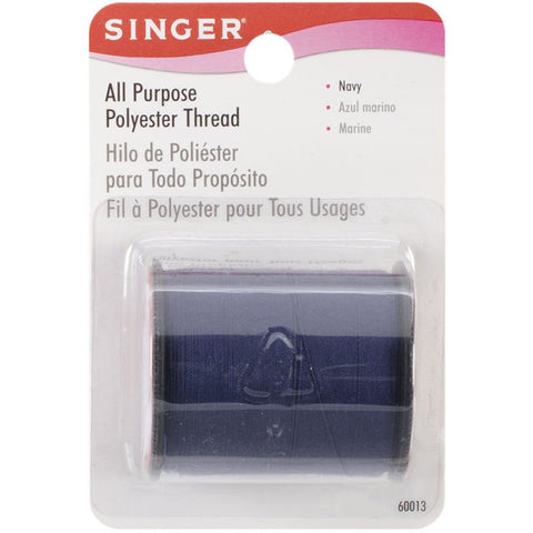 SINGER - All Purpose Polyester Thread Navy