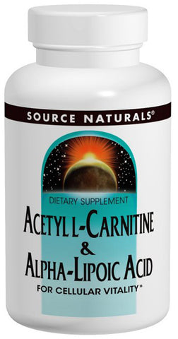 Source Naturals Acetyl L Carnitine Alpha Lipoic Acid