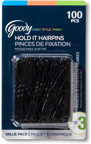 GOODY - Styling Essentials Styling Black Hair Pins