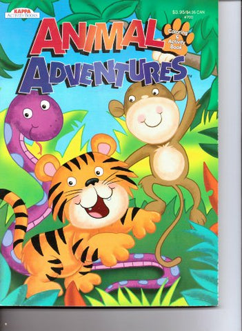 KAPPA - Animal Adventures Coloring & Activity Book