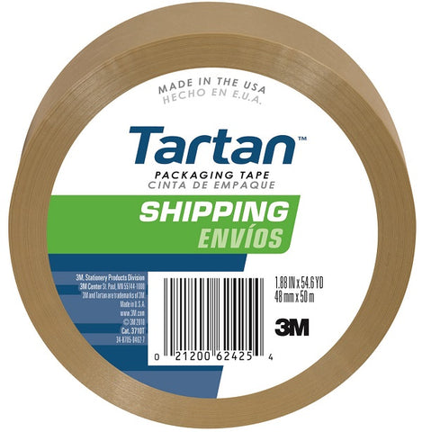 TARTAN - Tan Scotch Package Sealing Tape