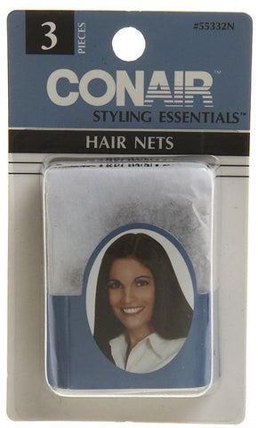 CONAIR - Styling Essentials Hair Nets Brown