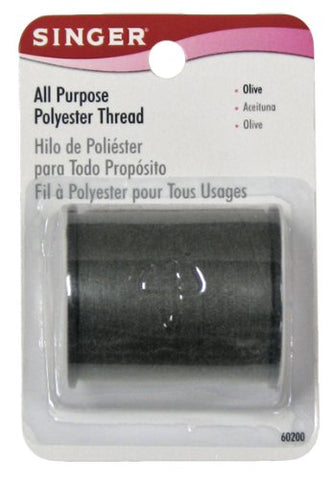 SINGER - All Purpose Polyester Thread Olive Green