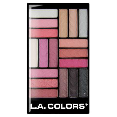 LA COLORS - 18 Color Eyeshadow Palette Diva Glam
