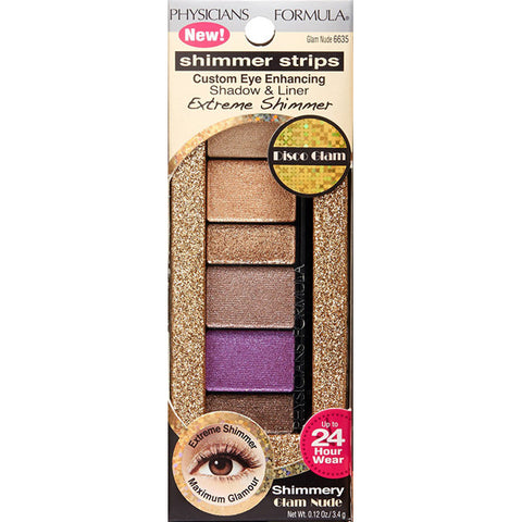 PHYSICIANS FORMULA - Shimmer Strips Extreme Disco Glam Shadow & Liner Glam Nude
