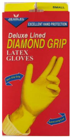EAGLE - Diamond Grip Long Cuff Gloves Small