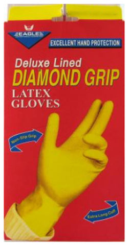 EAGLE - Diamond Grip Long Cuff Gloves Medium