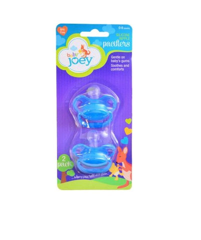 FRONTLINE - Baby Joey Pacifiers 0-6 Months Blue