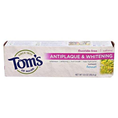 Toms Of Maine Antiplaque Tartar Control Fennel Toothpaste