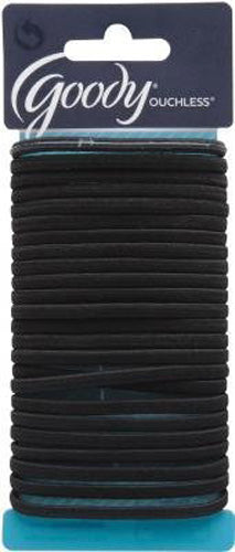 GOODY - SlideProof Flat Elastics Logo Black