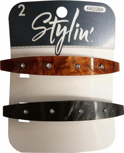 SHALOM - Kids Bundle O' Braids Grosgrain Barrettes with Hearts