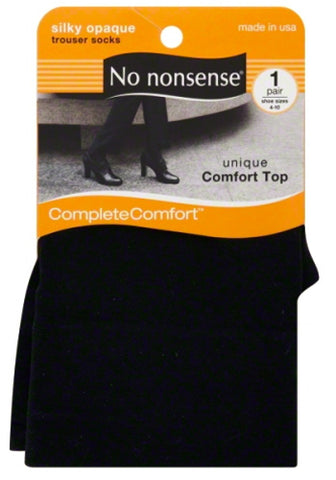 NO NONSENSE - Silky Opaque Trouser Socks Black