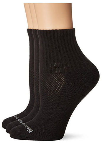 NO NONSENSE - Soft and Breathable Black Crew Socks