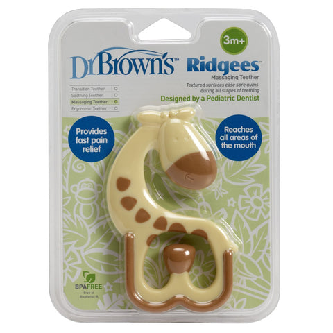 DR. BROWN'S - Ridgees Massaging Teether Giraffe