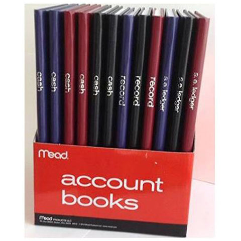 MEAD - Account Book Assorted Colors