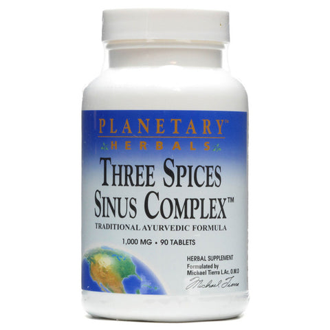 Planetary Herbals Three Spices Sinus Complex