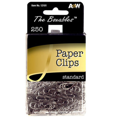 A & W - Standard Paper Clips Boxable